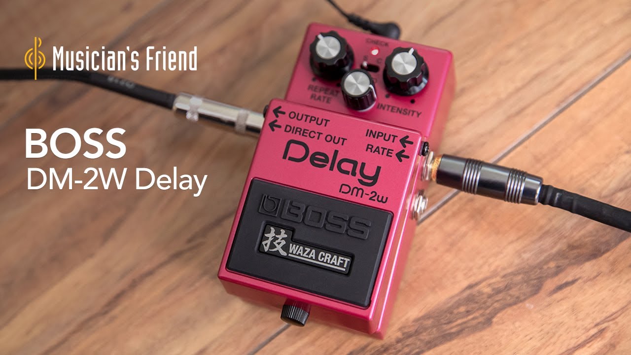 BOSS Waza Craft DM-2W Delay Demo - All Playing, No Talking - YouTube