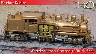 Product Review HO Westside 2 Truck Shay - YouTube