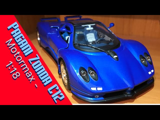 1:18 Pagani Zonda C12 - Motormax [Unboxing] - YouTube