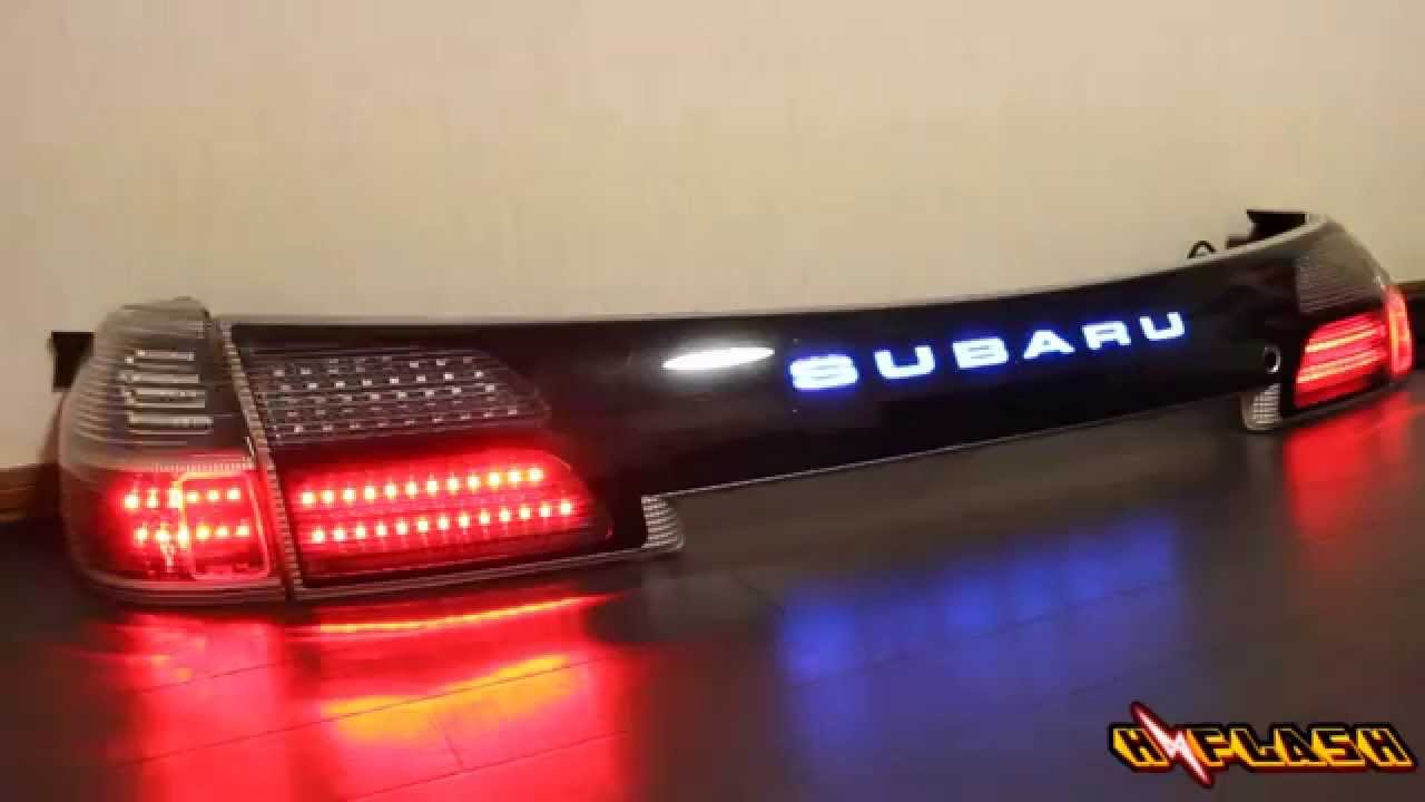 BH系 レガシィ フルLEDテール クリアブラック仕様！激レア【スバル文字