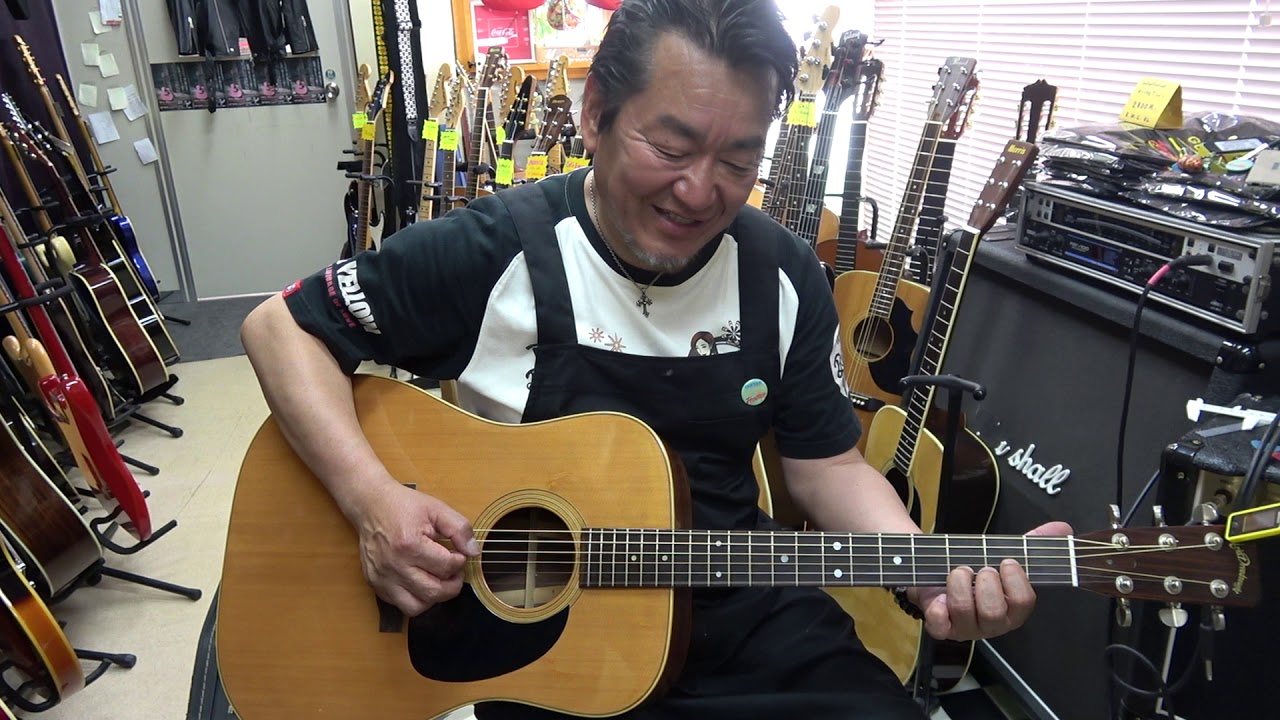 希少！70年代 Aria D－50 松岡良治工房製 - YouTube