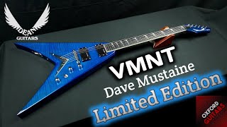 Dean Dave Mustaine Signature VMNT Limited Edition Trans Blue 2018