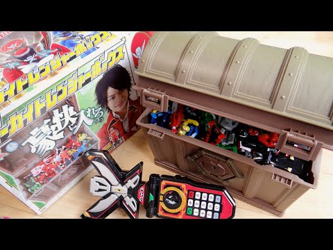 Verification that 70 Ranger Keys can really be stored! Gokaiger