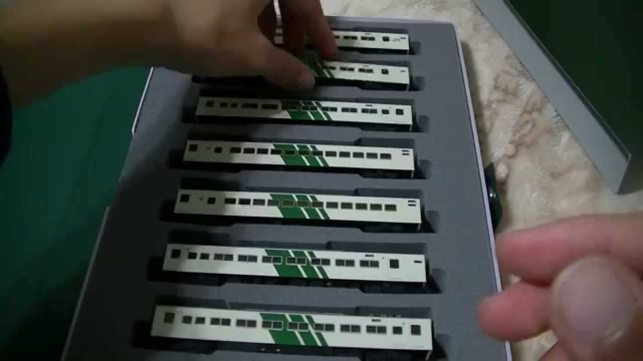 KATO Nゲージ 185系 A8編成 リバイバル踊り子色 8両基本セット 開封