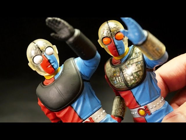 チェンジキカイダー、ゼロワン！」ソフビ魂シリーズ キカイダー01＆