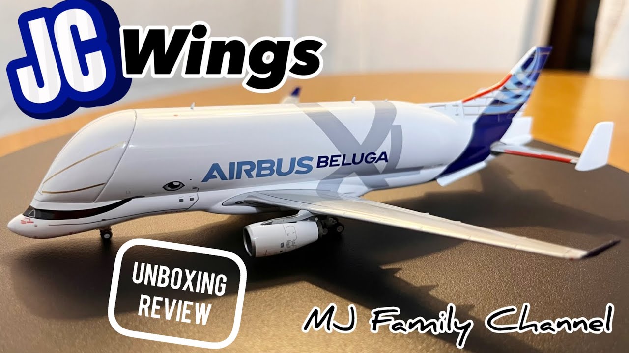 JC Wings 2023 Airbus Beluga XL Prototype 1:400 Aircraft Model