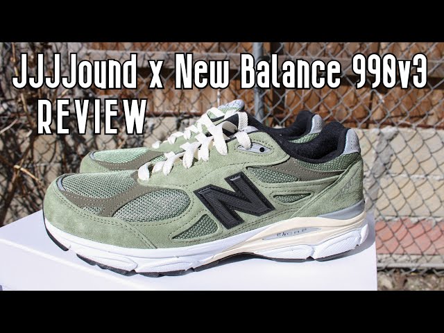 JJJJound x New Balance 990 V3 Olive (Review, Sizing + On-Feet