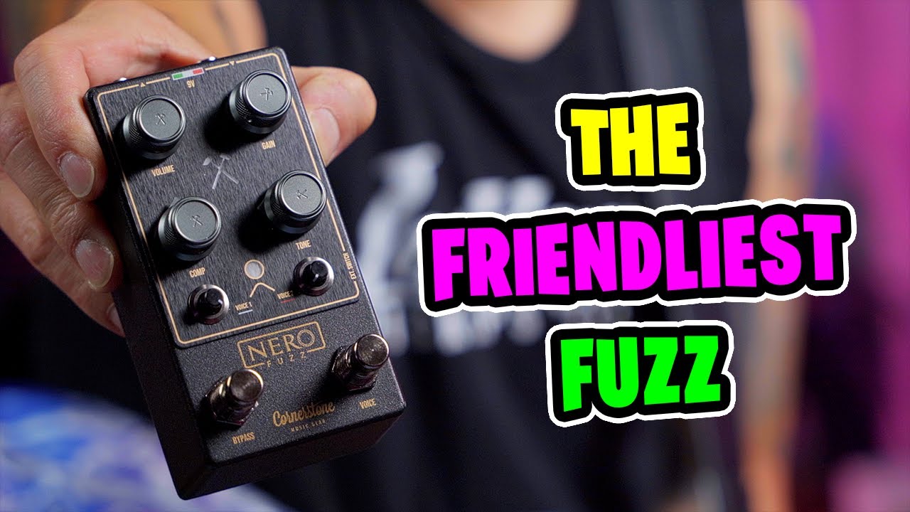 Cornerstone Nero Fuzz Pedal - YouTube