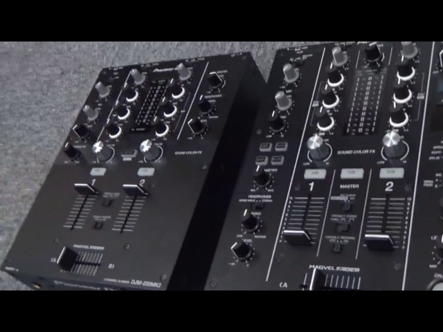 クロスフェーダー比較】PioneerDJ DJM-250MK2 DJM-S9 DJM-450 - YouTube
