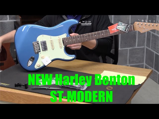 Harley Benton ST-Modern HSS (NOT Plus) Unboxing, First Impressions