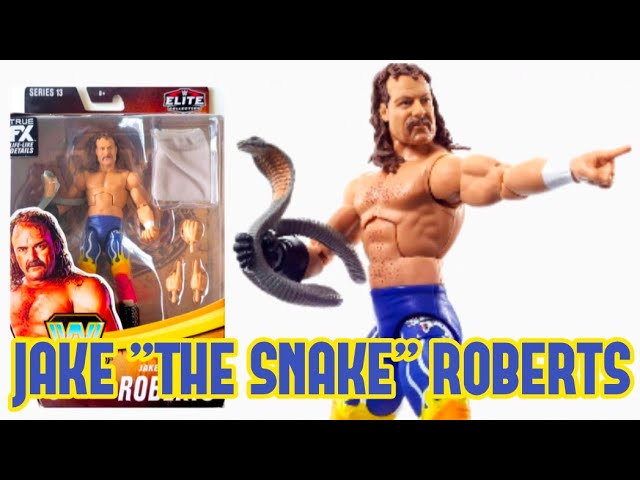WWE Elite Ultimate Jake Roberts 新品開封のみ WWE Elite Ultimate