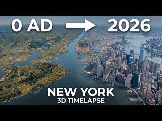 NEW YORK | 3D TIMELAPSE | 0 AD to 2026 - YouTube