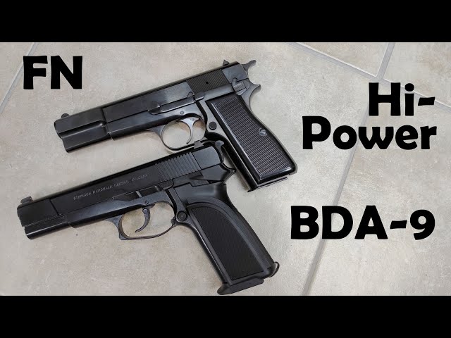 FN Browning Hi-Power vs BDA-9 On The Range - YouTube