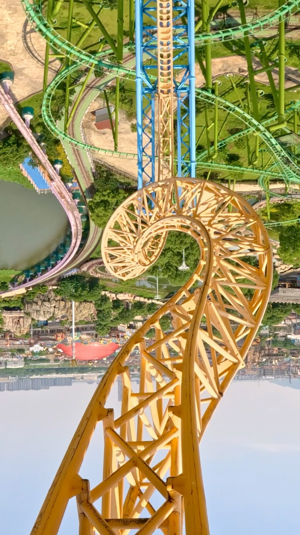 中国でよく見かけるジェネリックコースター！ Magic Ring Speeding