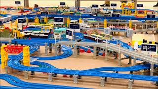 阪急うめだ本店「鉄道模型フェスティバル2023」の各ブースのジオラマを