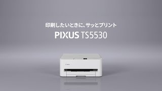 Canon（キヤノン） インクジェットA4カラー複合機 PIXUS TS5530｜PIXUS