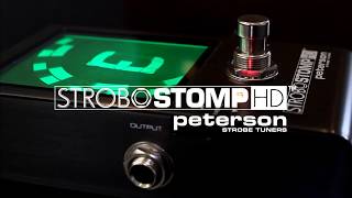 peterson ストロボ・チューナー・ペダル Strobo Stomp HD
