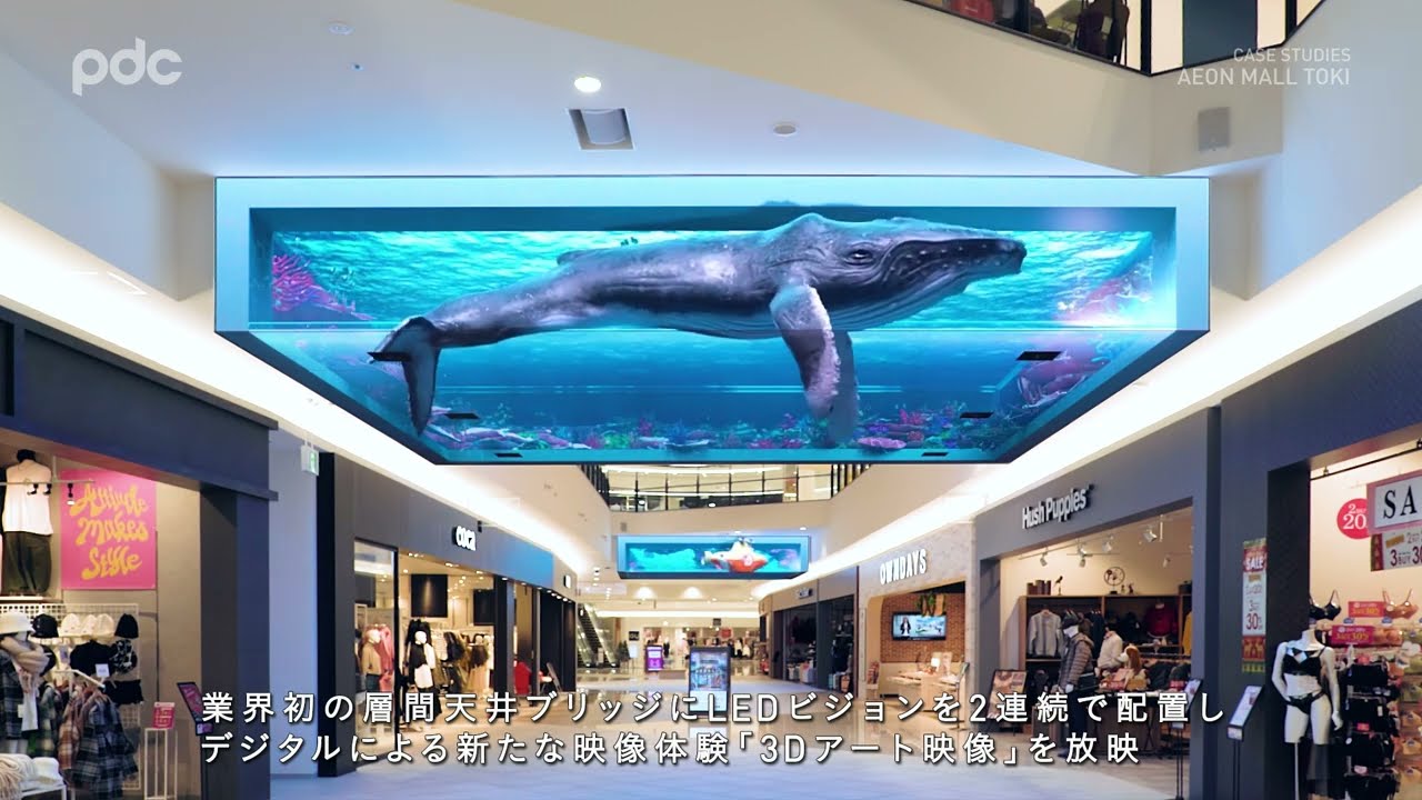 pdc ] CASE STUDIES / イオンモール土岐 - YouTube