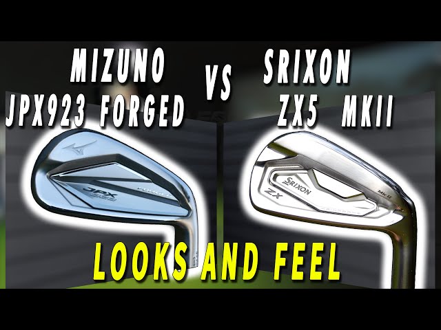 Mizuno JPX923 Forged vs Srixon ZX5 MKII HEAD to HEAD - YouTube