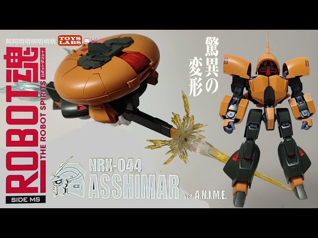万代R魂南瓜饼 THE ROBOT SPIRITS-SIDE MS-NRX-044 ASSHIMAR ver