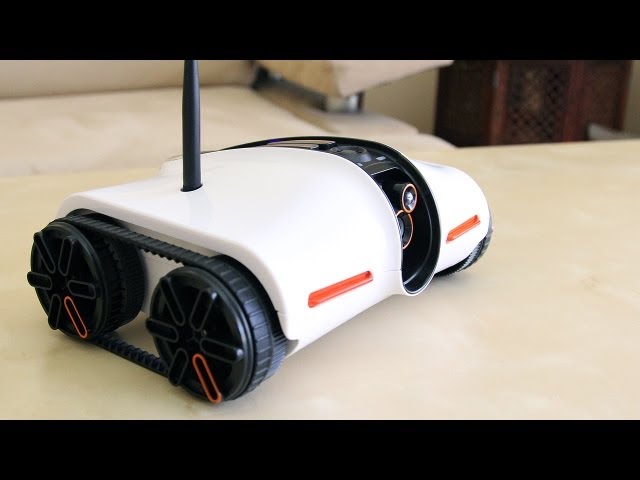 iOS Controlled Rover by Brookstone (Review and Demo) - YouTube