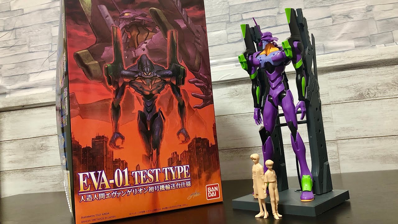 エヴァンゲリオン】1997年発売したHGエヴァ初号機輸送台仕様レビュー