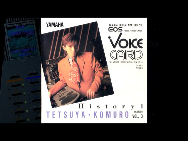 EOS ボイスカード】RCD3000 Demo Song【小室哲哉vol.3】YAMAHA TQ5
