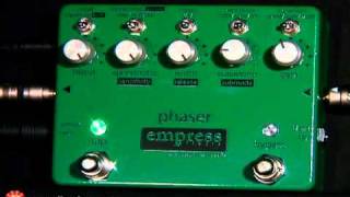 EMPRESS Phaser - フェイザー・ペダル史上最大のコントロール性能を
