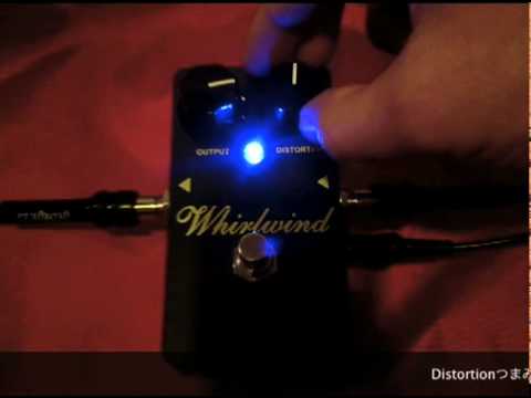 whirlwind Gold box Distortion試奏動画 - YouTube
