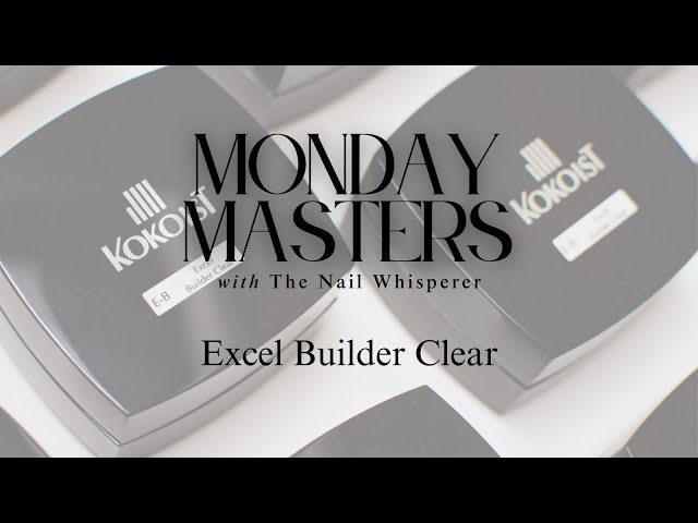 ジェルネイル・ネイルシール kokoist Excel Builder Clear 120g ジェル