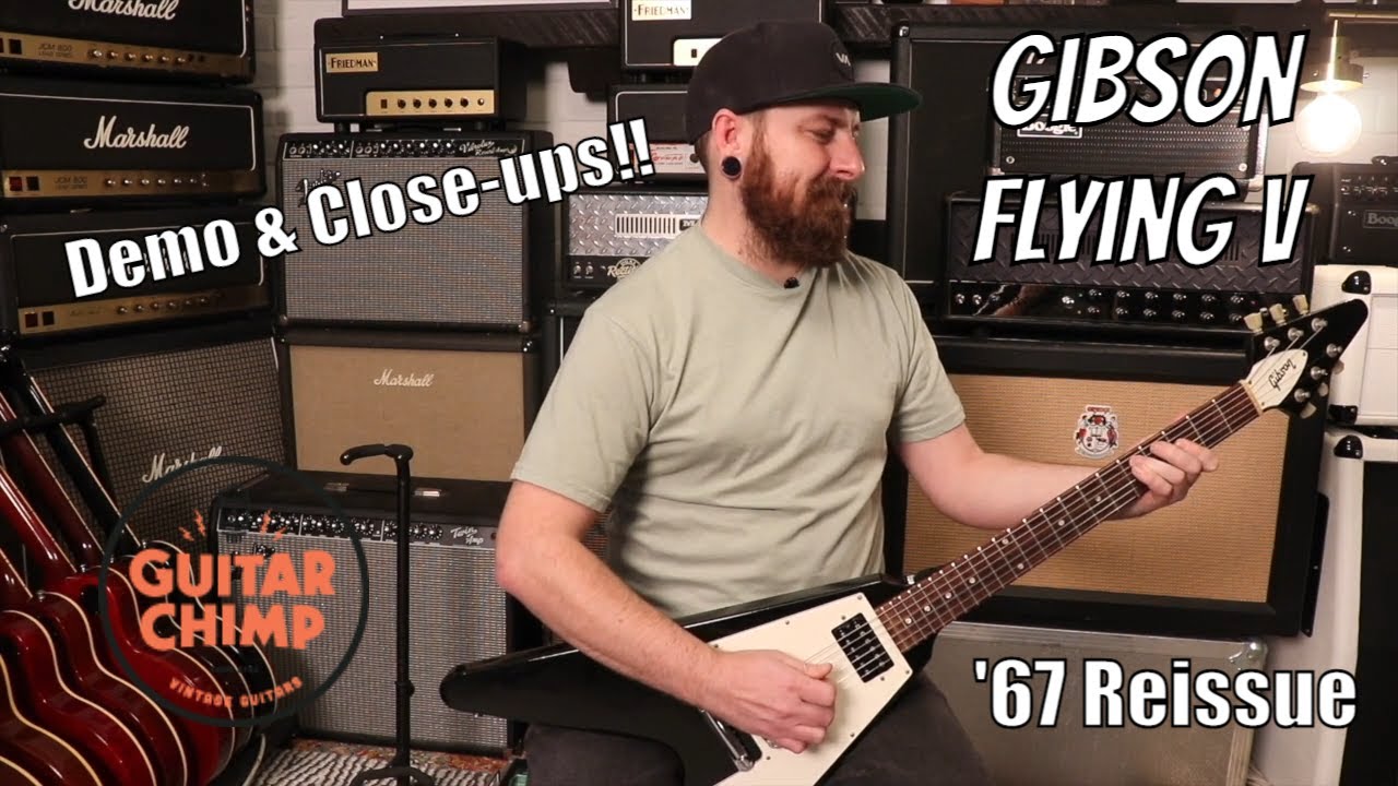 Review & Demo | '96 Gibson Flying V '67 Reissue - YouTube