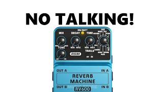 Behringer RV600 - CAVE Reverb! - YouTube