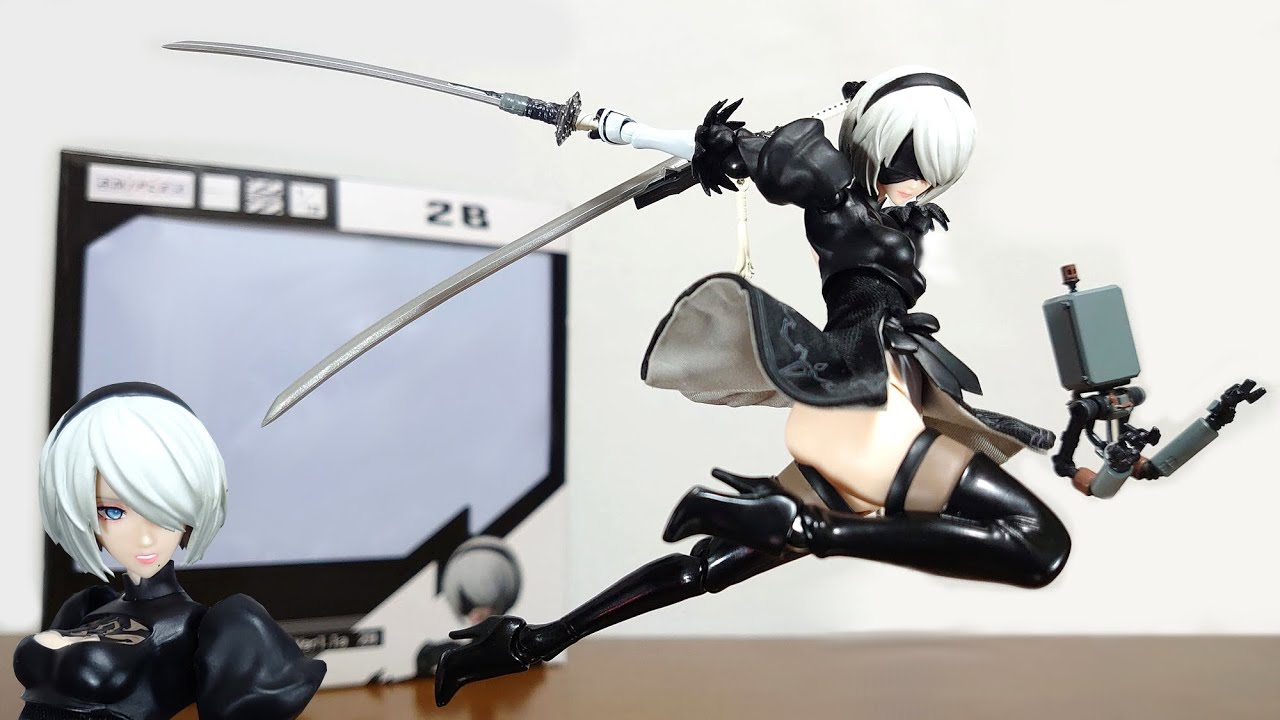 2B movable figure! Skirt is cloth material!) BUZZmod. NieR