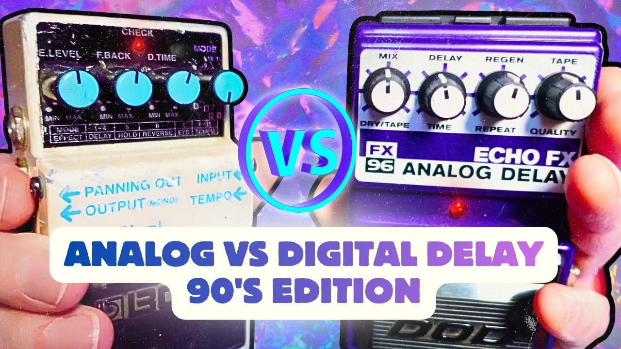 Are These The Best Delay Pedals of the 90's? Boss DD-5 Digital