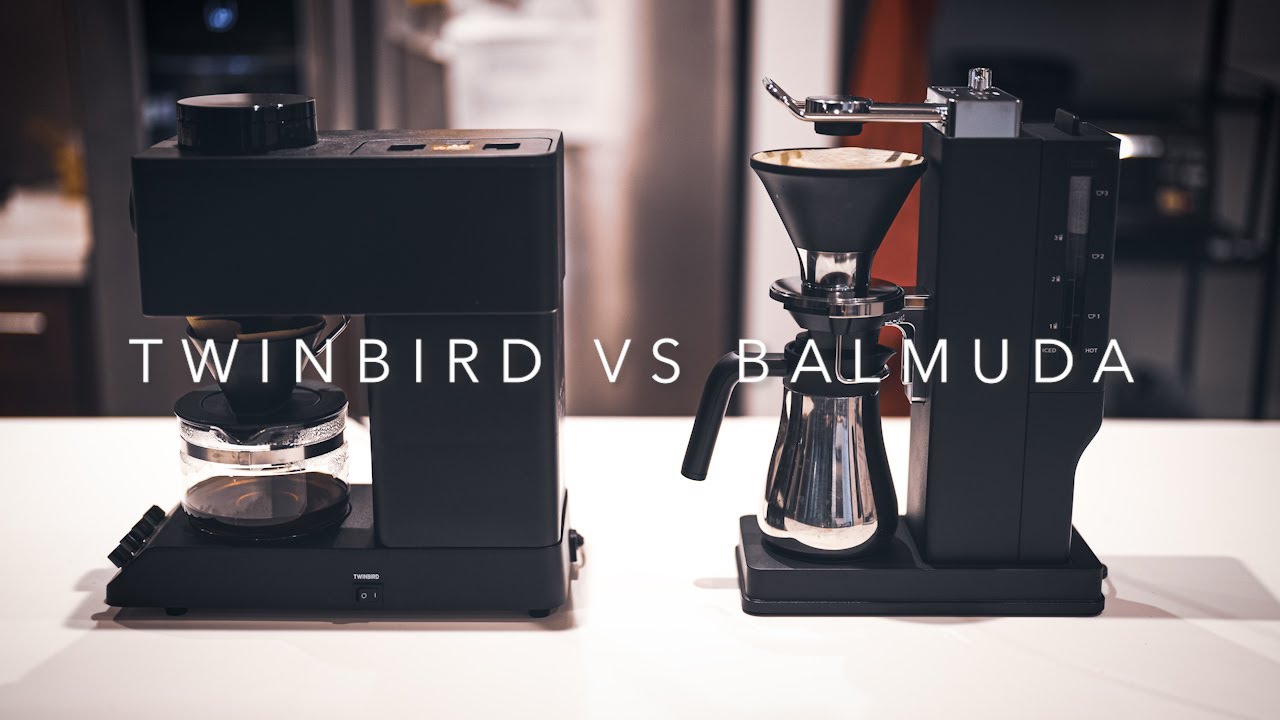 BALMUDA The Brew vs Twinbird Fully Automatic Coffee Maker