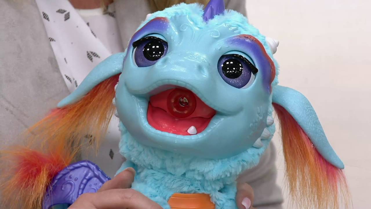 FurReal Friends Torch My Blazin Dragon By: Hasbro on QVC - YouTube
