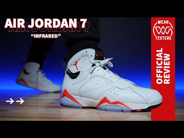 Air Jordan 7 White Infrared - YouTube