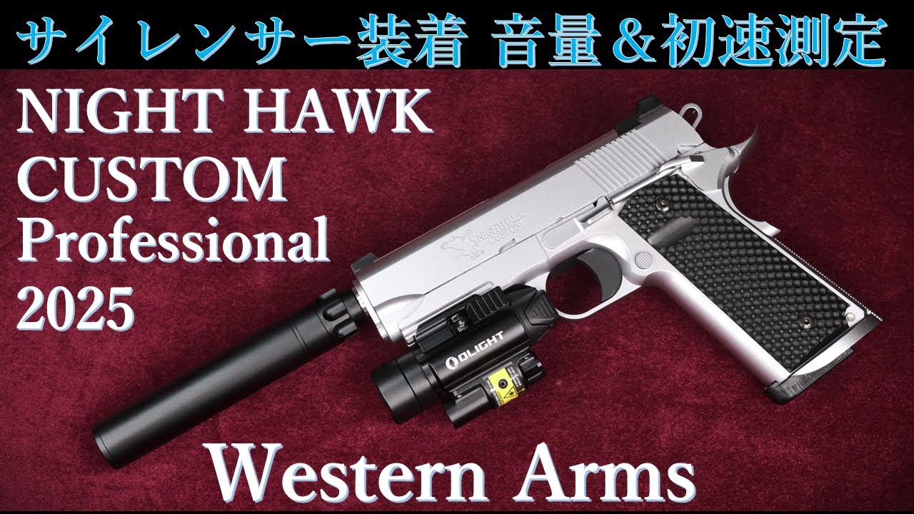 新製品 ナイトホークカスタム プロフェッショナル 2025 / ウェスタン
