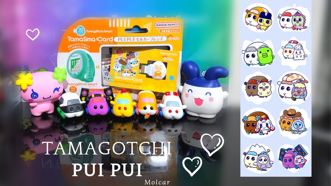 Tamagotchi PUI PUI molcar smart change card review PUI PUI