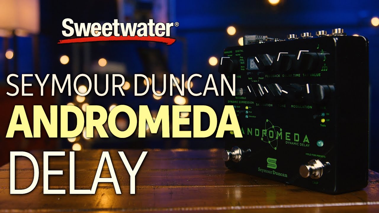 Seymour Duncan Andromeda Delay Pedal Review - YouTube