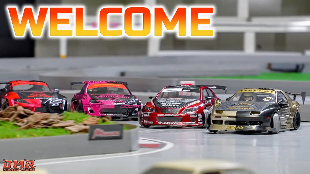 ラジドリ】OVERDOSE JUNTAくんと遊ぶWIN'S【ラジコン ドリフト】 - YouTube