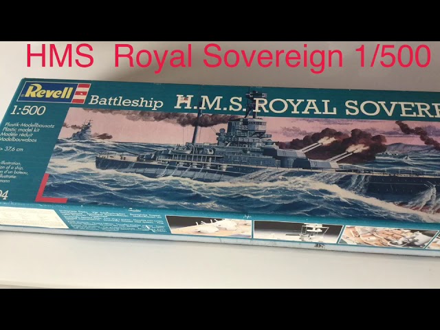 HMS Royal Sovereign 1-500 Scale (Revell) - YouTube