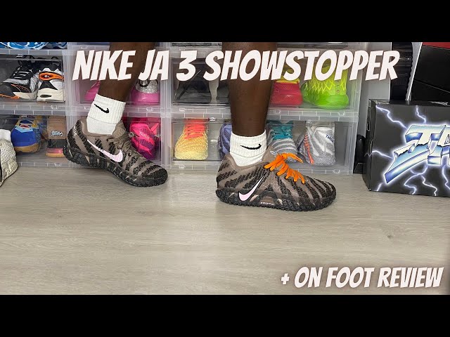 Nike JA 3 Showstopper Review + On Foot - YouTube