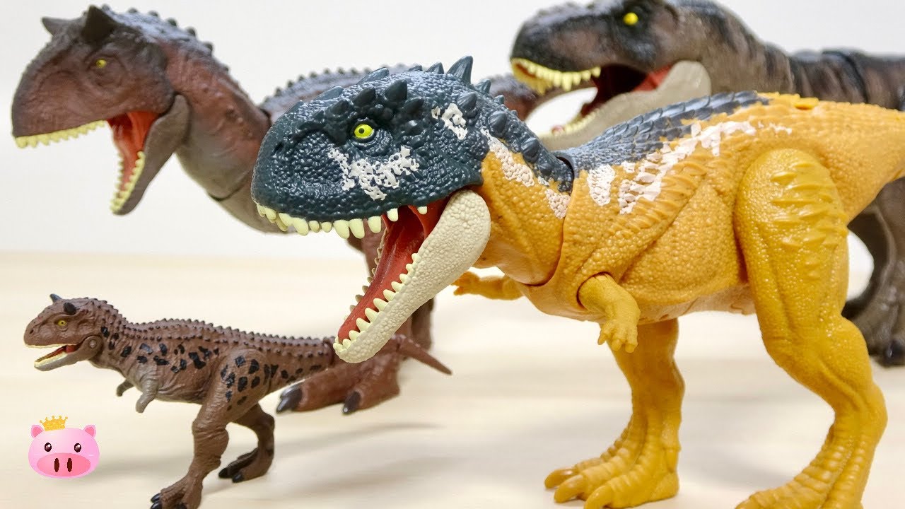 ちょっと珍しい恐竜フィギュア ジュラシックワールド サウンドが鳴る