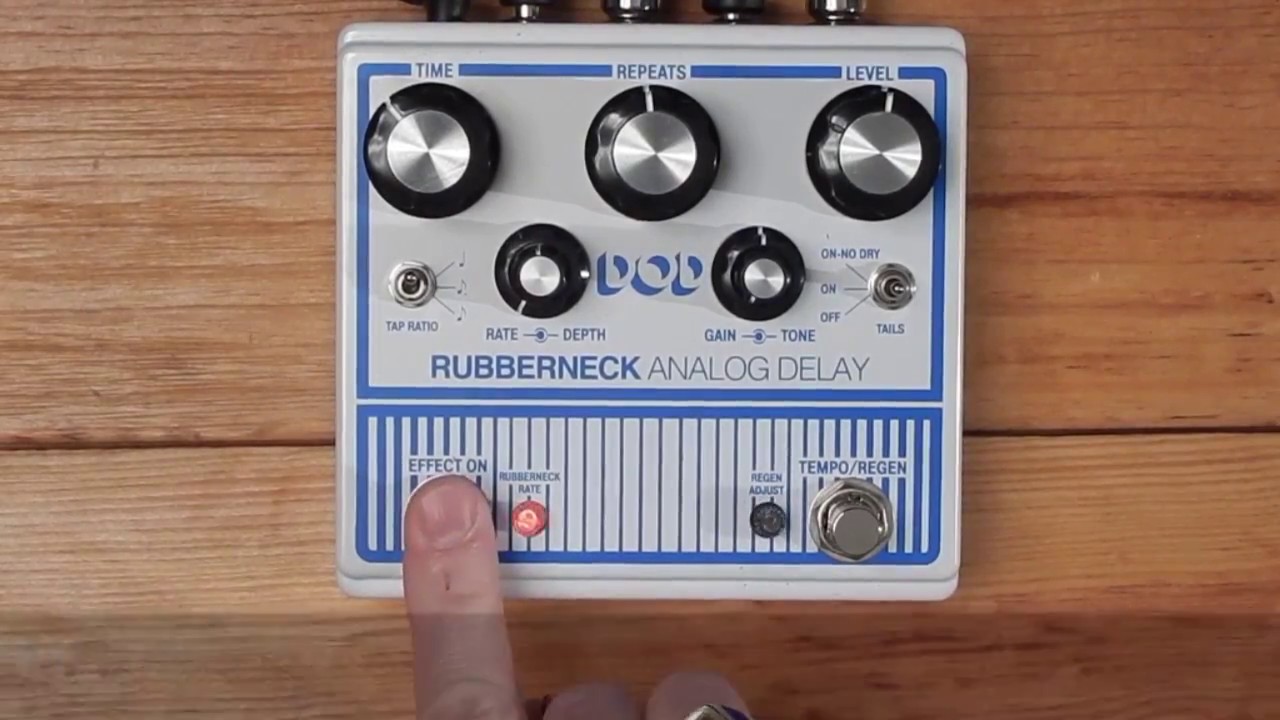 DOD ( ディーオーディー ) Ruberneck Analog Delay 送料無料