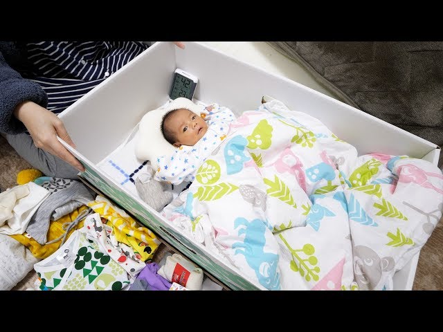 フィンランドベイビーボックスを使ってみた - YouTube