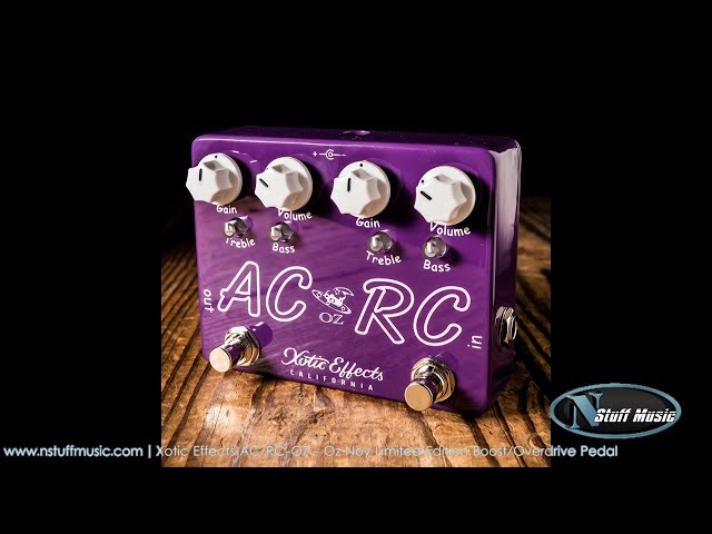 Xotic Effects AC/RC-OZ - Oz Noy Limited Edition Boost/Overdrive