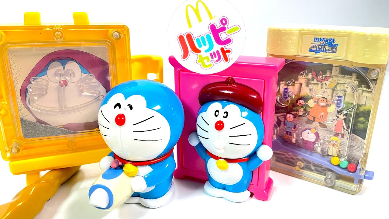 2025/3/28～ Japanese McDonalds happy meal toys Doraemon 