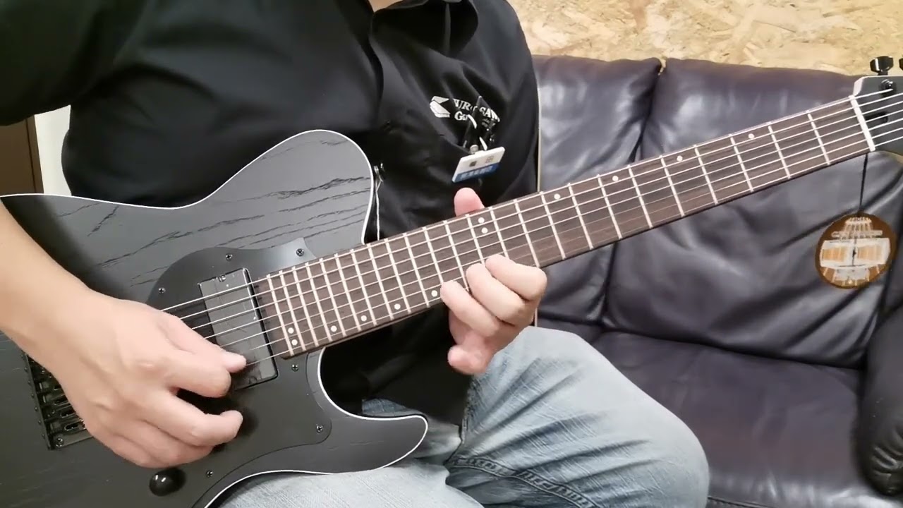 FUJIGEN(FGN) 【FISHMAN PU搭載!!】【アッシュボディで7弦!】JIL72-ASH