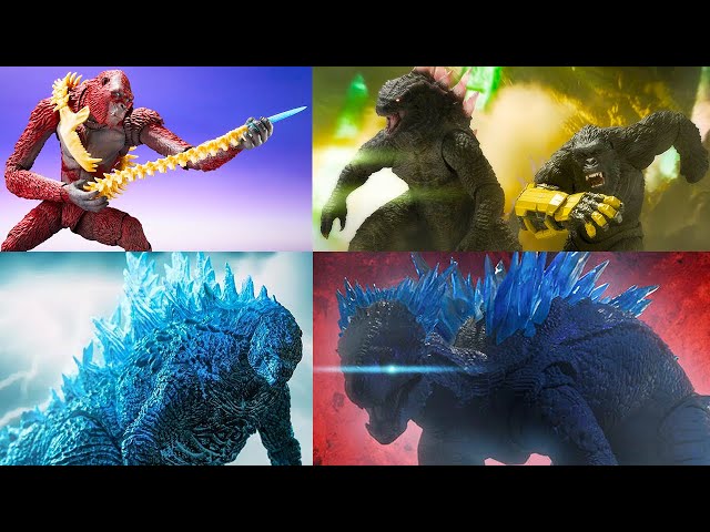 Godzilla x Kong] S.H.MonsterArts Scalking & Globe Kong!!!! [Simmo